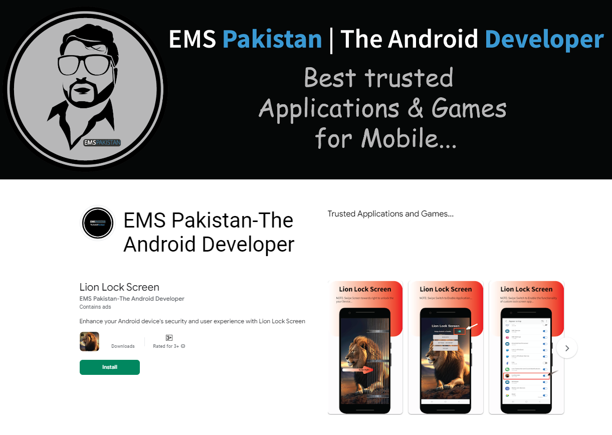 EMS Pakistan-The Android Developer