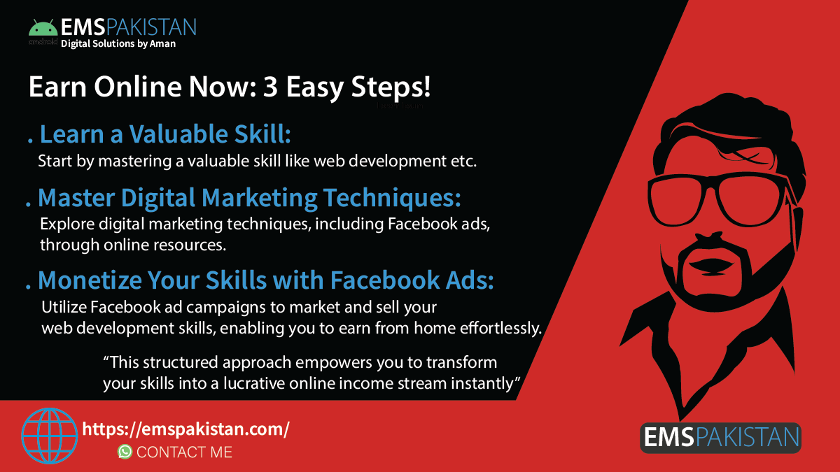 Earn Online Now 3 Easy Steps!