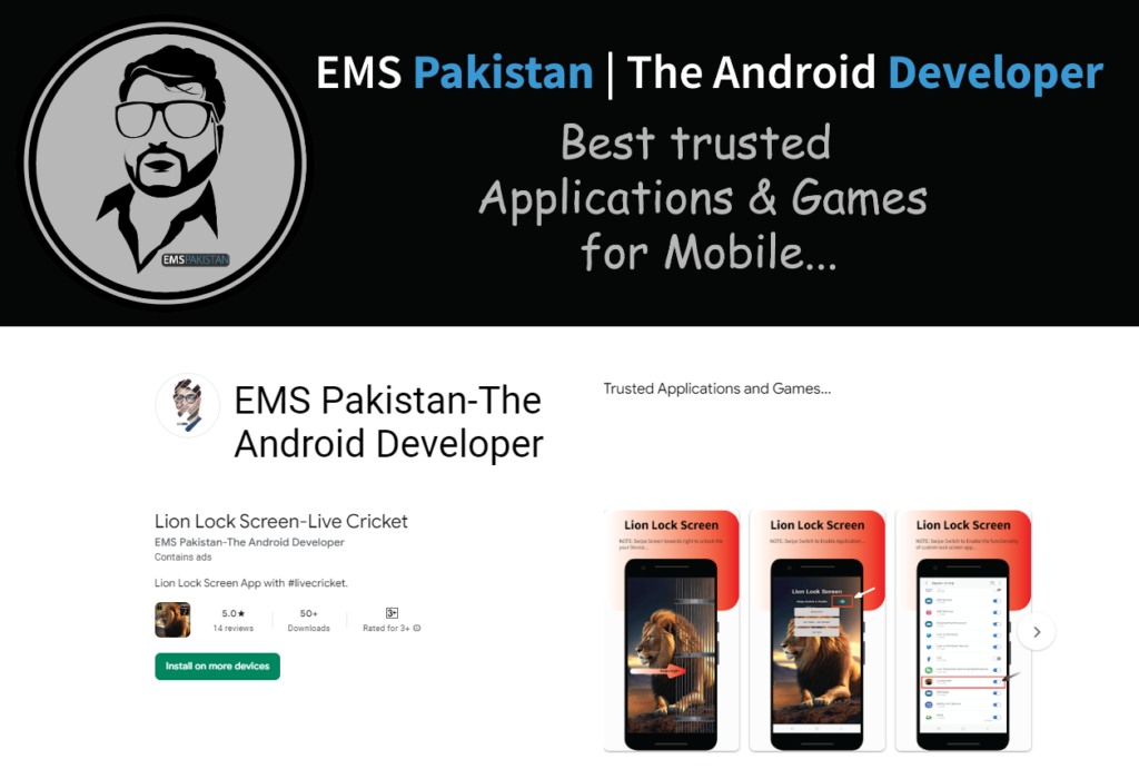 EMS Pakistan-The Android Developer