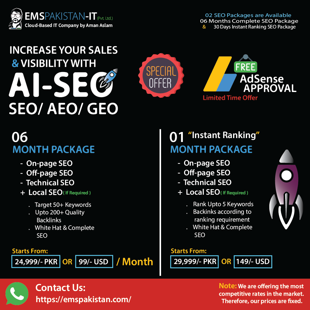AI SEO Services in Pakistan